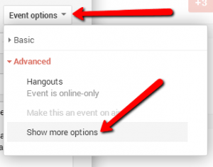 Add YouTube URL to event