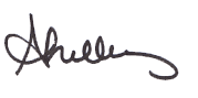 Shelley Hitz signature