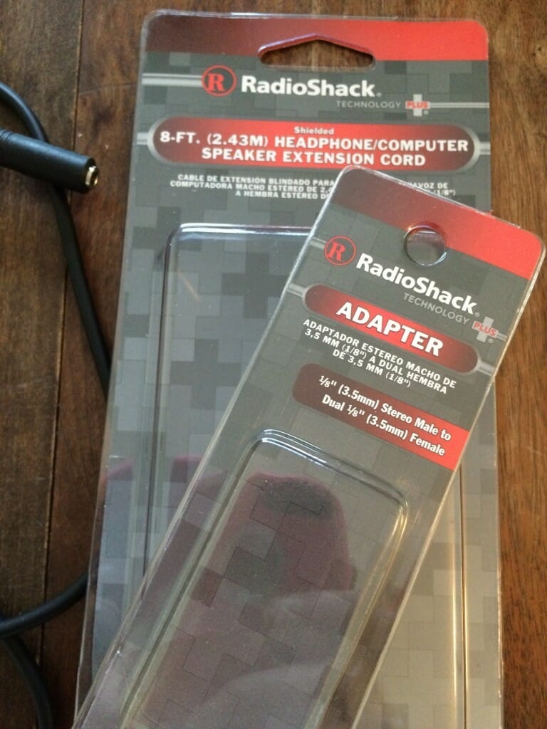 iPhone microphone adapter