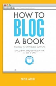 how to blog a book