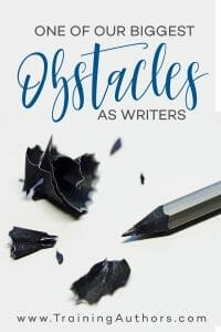 biggest obstacles writers
