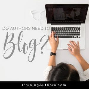 Do Authors Need to Blog 