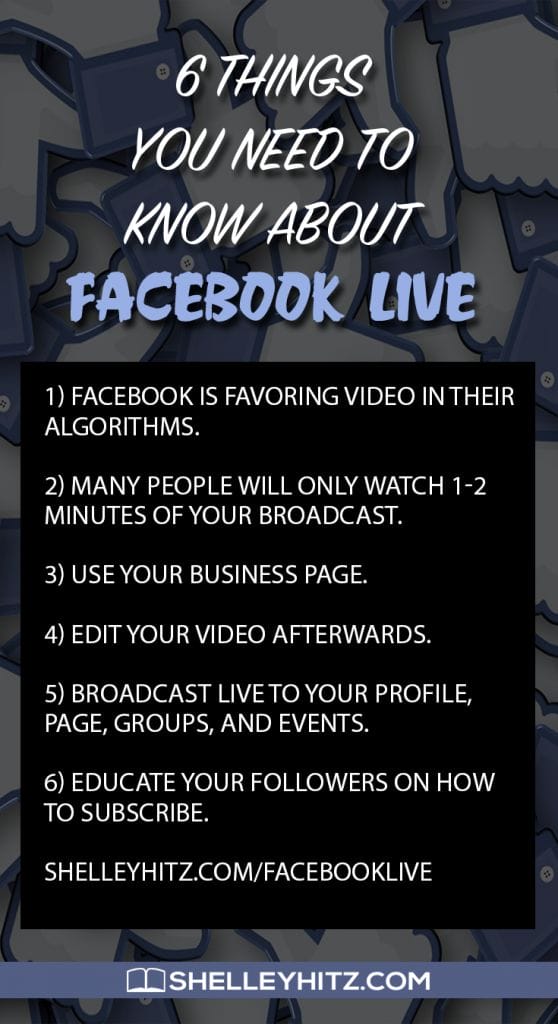 things you need to know about Facebook Live