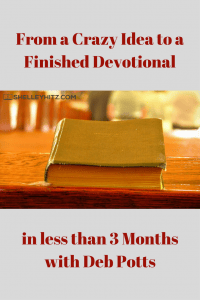 finish devotional in three months