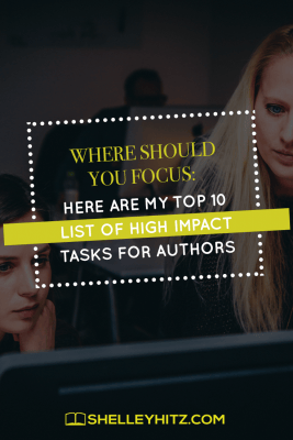 high impact tasks for authors