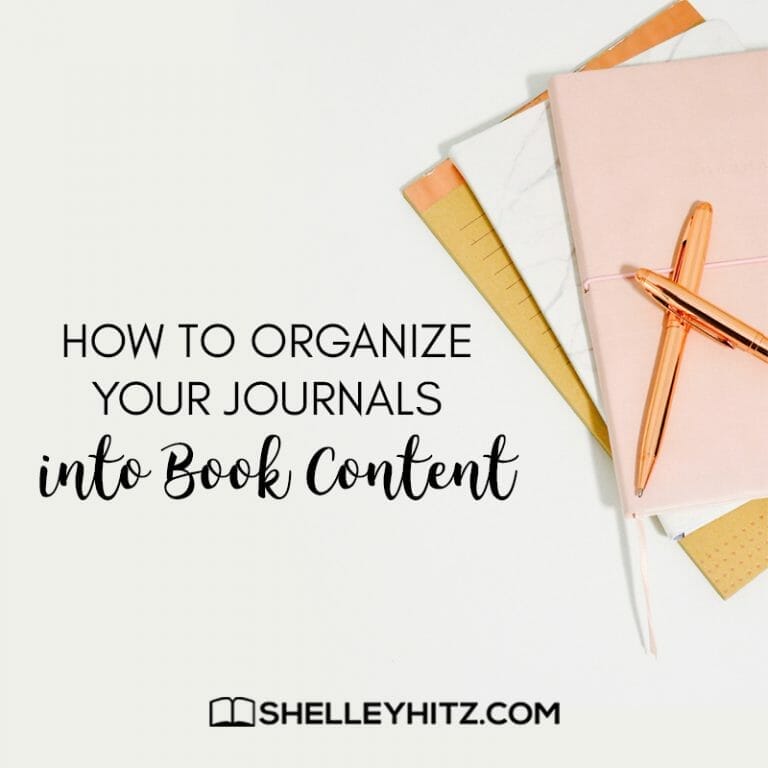How to Organize Your Journals into Book Content